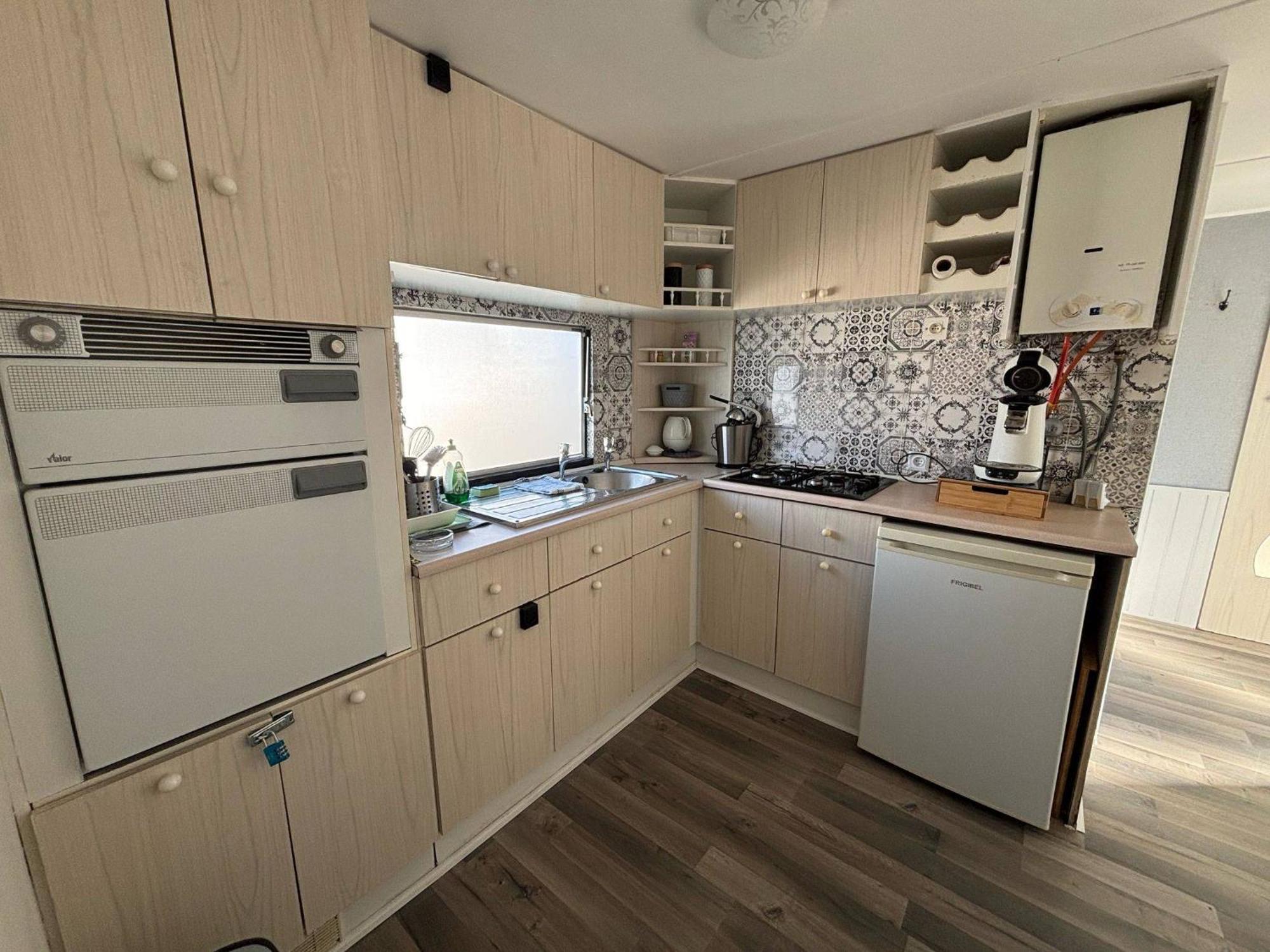 Mobile Home Au Camping New Vennepark Harendijk Dış mekan fotoğraf